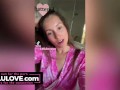 Babe spreading freshly fucked cunt open closeup before trading truck in plus TikTok bloopers & behind the scenes - Lelu Love