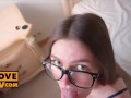 POV - Banging your smart sexy spex slut GF Mirari Hub