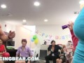 DANCINGBEAR - The Perfect Birthday Party For Gang Of Horny Sluts #CFNM