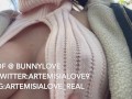 Artemisia Love big tits big nipples flashing outdoor~OF@BunnyLove Twitter:ArtemisiaLove9