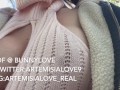 Artemisia Love big tits big nipples flashing outdoor~OF@BunnyLove Twitter:ArtemisiaLove9