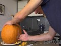 MATURE4K. Mature woman makes it with stepson on occasion of Halloween