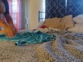 Hot Latino thug fucking sex doll in multiple positions until he shoots his load on himself