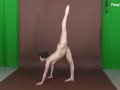 Rima Soroka performs naked at her maximum