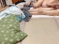 隣の部屋に人がいるのにSEX。喘ぎ声を我慢… 日本人/中出し/素人/個人撮影/Japanese/Amateur/Creampie/Hentai