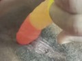 Sucking my New 🌈 DILDO ENJOYING