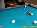 I was playing pool and I ended up fucking my best friend's girlfriend