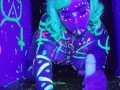 AfterGlow - Blacklight Twerking and Riding with Dahlia Dee