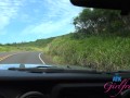 GFE vacay with super hot beach babe Summer Vixen blowjob in the car