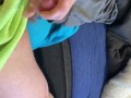 Chilling on the couch, jerked off and came on myself oops!