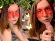 Hot elf girl visited me in my dreams and gave me a great blowjob than we fucked 4K