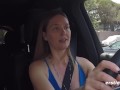 Ersties - Hot Blonde Masturbates In Her Car