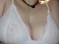playing with and bouncing my big natural breasts- tit teasing, boob bouncing
