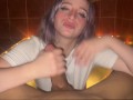 AMATEUR FOLLANDO CON MI MEJOR AMIGA EN JACUZZI DE MOTEL HASTA SACAR TODA LA LECHE