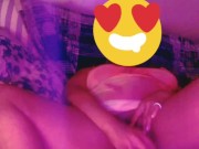 CUM DRIp, IT'S SO WET & LOUD MY FIANCE' CAUGHT ME 🥵💋🤤