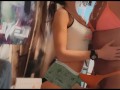 Pegging with a Strapon Dildo bikini