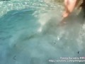 YimingCuriosity依鸣 - RAW BEACH FUCK with CREAMPIE / Asian Chinese amateur slut public outdoor sex