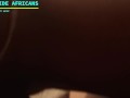 African black petite girlfriend fucks big black dick while screaming