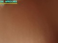 African black petite girlfriend fucks big black dick while screaming