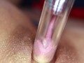 Golden Pussy Clit Lick Pump Orgasm - Demi