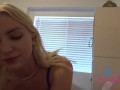 GFE experience with model Britt Blair taking that cock up her ass deep POV