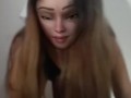 my stepsister likes to play with tik tok filters while we fuck alone at home every weekend