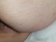 Husband eating own creampie