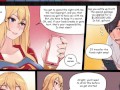 Supergirl - super escort sells superpussy for a million dollars