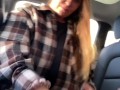 Big Tit Slut Sucks Off Uber Driver - Ava Nicks