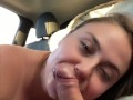 Big Tit Slut Sucks Off Uber Driver - Ava Nicks