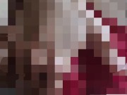 POV Step mom plays with wet pussy. Full uncensored on OF, link in bio. Milf squirting, big tits