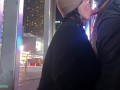 EXTREMELY RISKY BLOWJOB BEHIND POLICE STATION IN NYC
