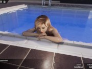 War And Roses - Part 5 - Babe At The Pool By LoveSkySan69