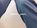 【職場のトイレが使用中でおもらし】#omorashi #peeaccident #desperation wetting #pee desperation