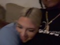 pawg gets her fat ass clapped by her roommate lil d