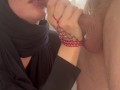 MUSLIM SLAVE IN HIJAB WAS FUCKED HARD AND CUM IN MOUTH😈