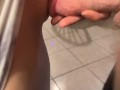 NO SOUND; teasing daddy in the kitchen like a GOOD GIRL