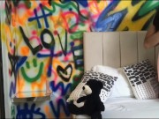 My husband saw me stressed and he fucked me the way I like best, in four