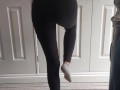 Sporty Girlfriend Gives me an Oily Handjob