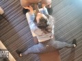 HOTTIE IN THE HOTEL GETS SKULL FUCKED FULL OF THICK MAN MILK BEFORE OUR FRIENDS GET BACK TO THE ROOM