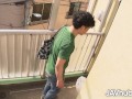 Sexy Japanese girl fucks the guy next door