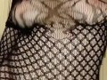 dancing in a sheer fishnet dress- twerking my pawg ass and bouncing my big tits