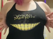 Close Up on see through Shirt