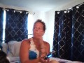 Cute Long Hair Horny Girl Playing Video Games