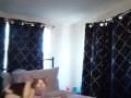 Cute Long Hair Horny Girl Playing Video Games