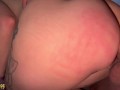 Petite EMO girl gets BUTTFUCKED " owww daddy " then CREAMPIED