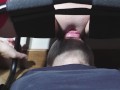 Let's use the new chair for a good licking of my pussy until I cum - My pussy in 4k
