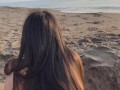 Me cojo a TURISTA en la PLAYA Sexo en publico