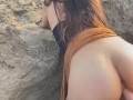 Me cojo a TURISTA en la PLAYA Sexo en publico