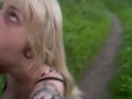 Kiley Corrupt Risky Outdoor Blowjob